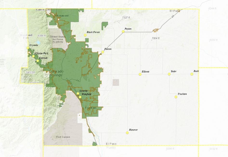Animal Control Jurisdiction Map