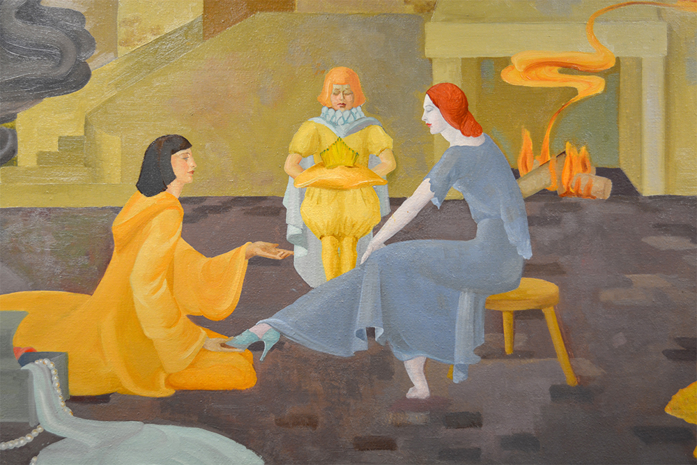 Cinderella painting slipper