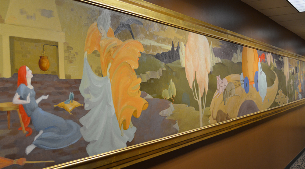 Cinderella painting wide image