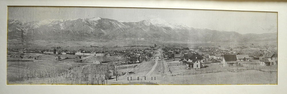 Colorado Springs 1895 Kiowa Street Photo by William H Jackson