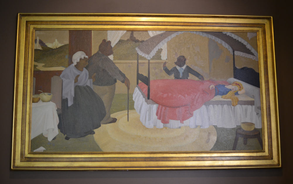 goldielocks painting