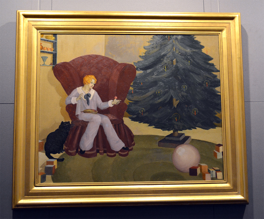 Little Jack Horner painting