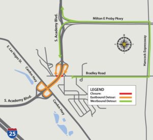 May 10 detour map
