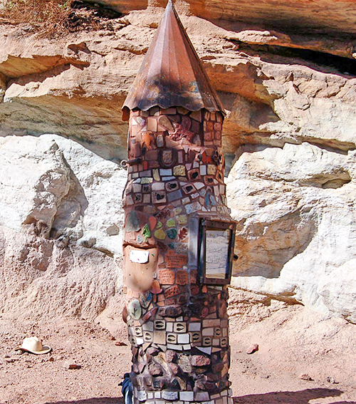 Rainbow Falls Kiosk by Concrete Couch