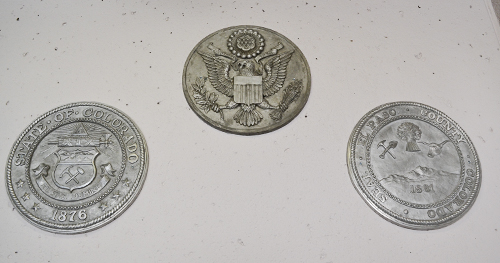 Silver Seals group of three