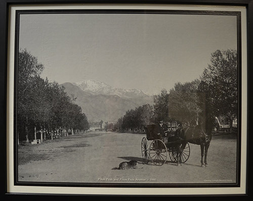 Stewarts Collection Pikes Peak and Pikes Peak Ave 1880