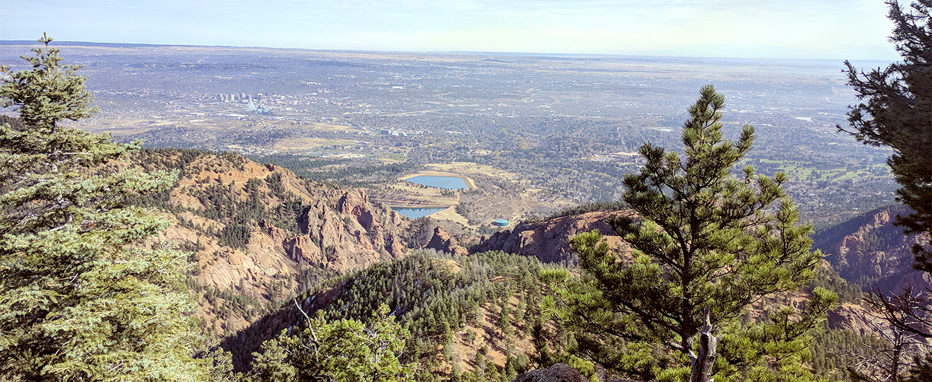 View from the mountains by Joe Letke EPC staff