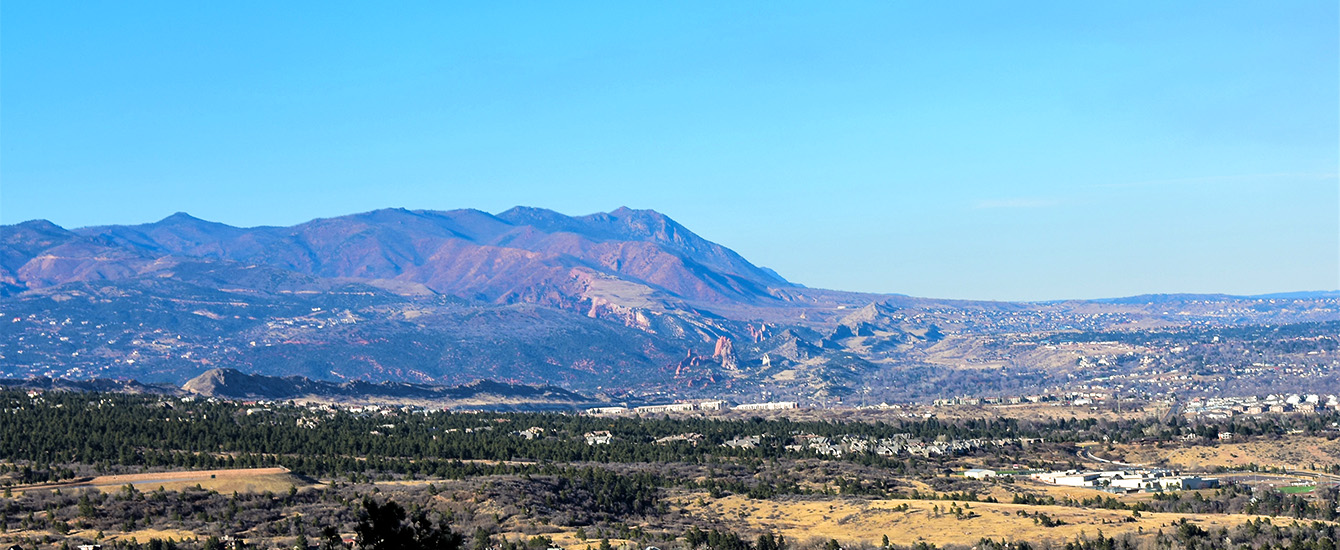 View of Rampart Range by Joe Letke EPC staff