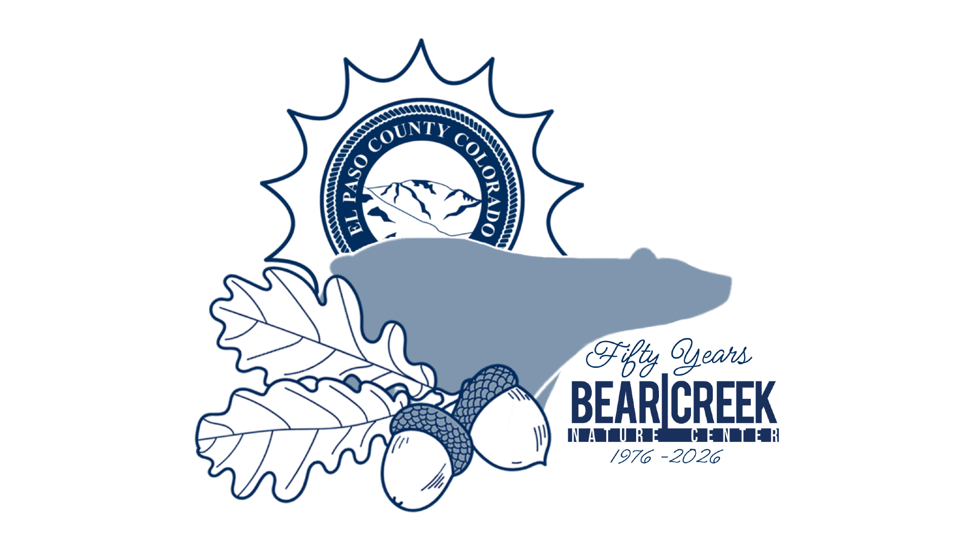 logo of Bear Creek Nature Center's 50th logo